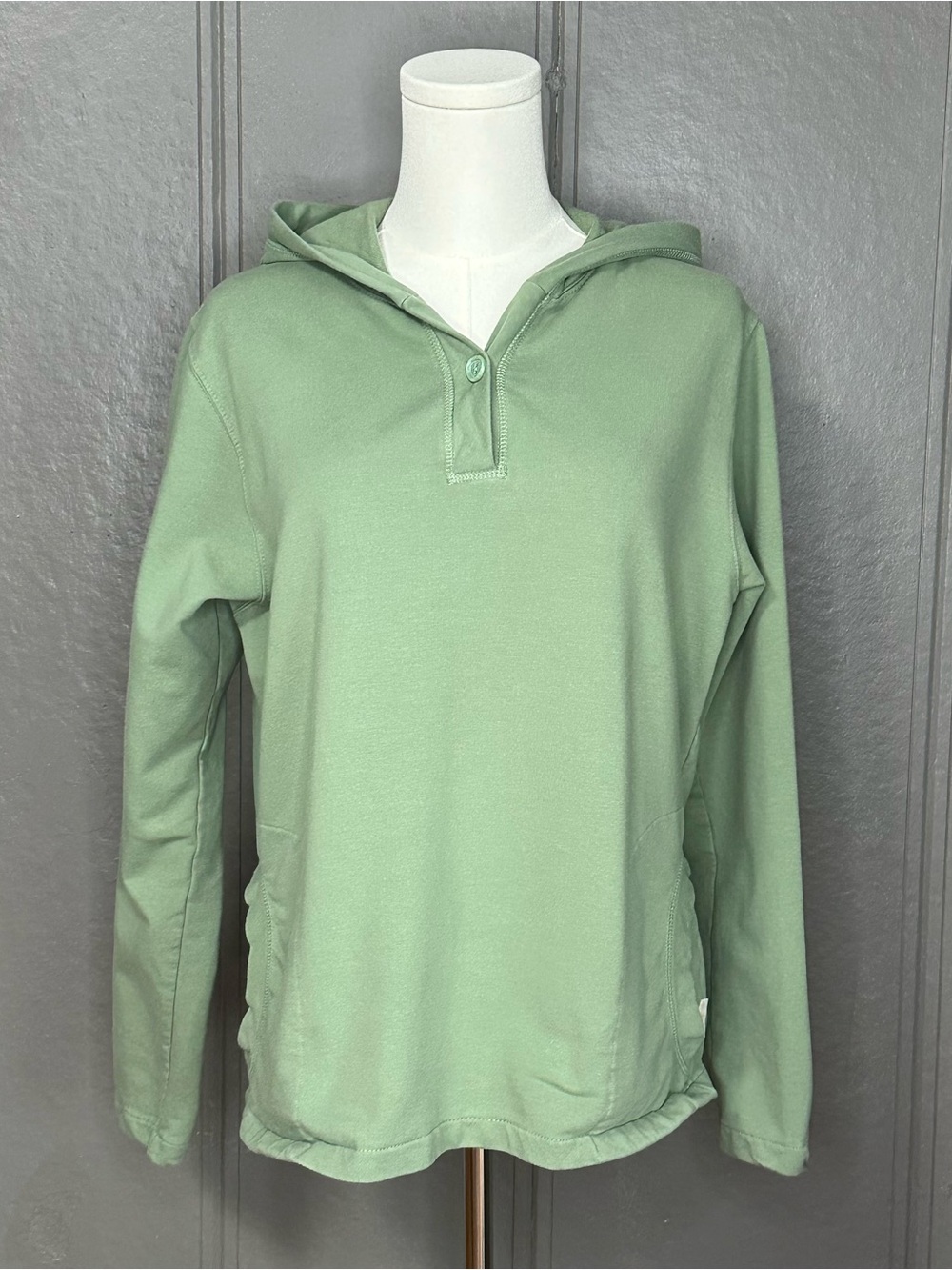 Woolrich Hooded Green Pullover